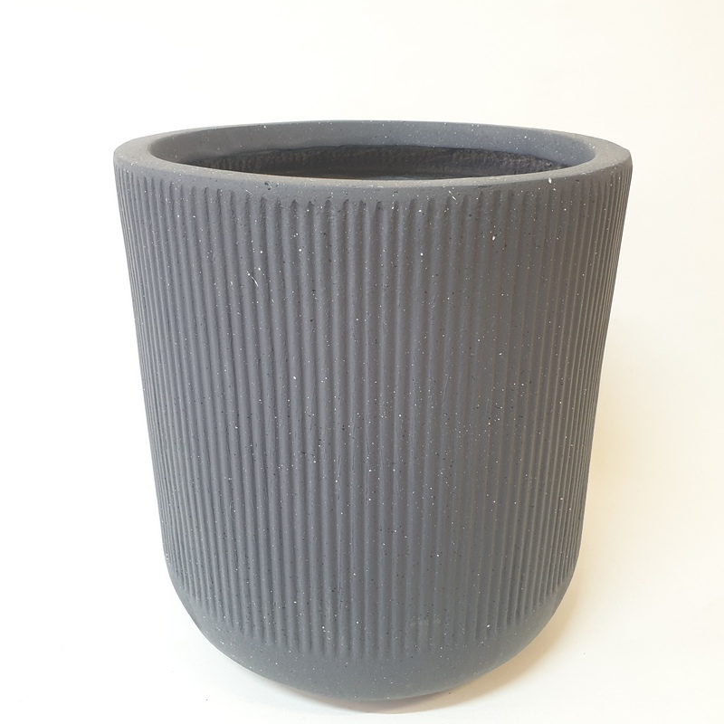 Горшок SB9545-1 Темно СЕРЫЙ 47*50,5 полистоун (Сиб Сад)