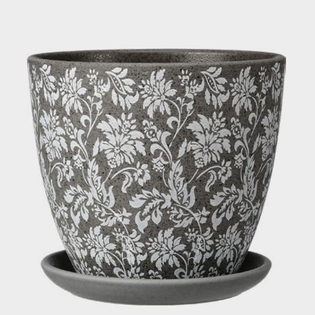 Гобелен черный крокус №3 d-18см 2,3л (Композит)(8шт) 