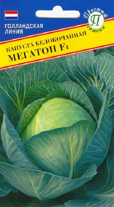 Капуста белокочанная Мегатон F1 10шт (Престиж)