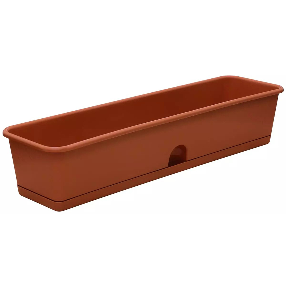 Ящик 600*150*120 терракот с нижним поливом  (Интерм)(20шт)
