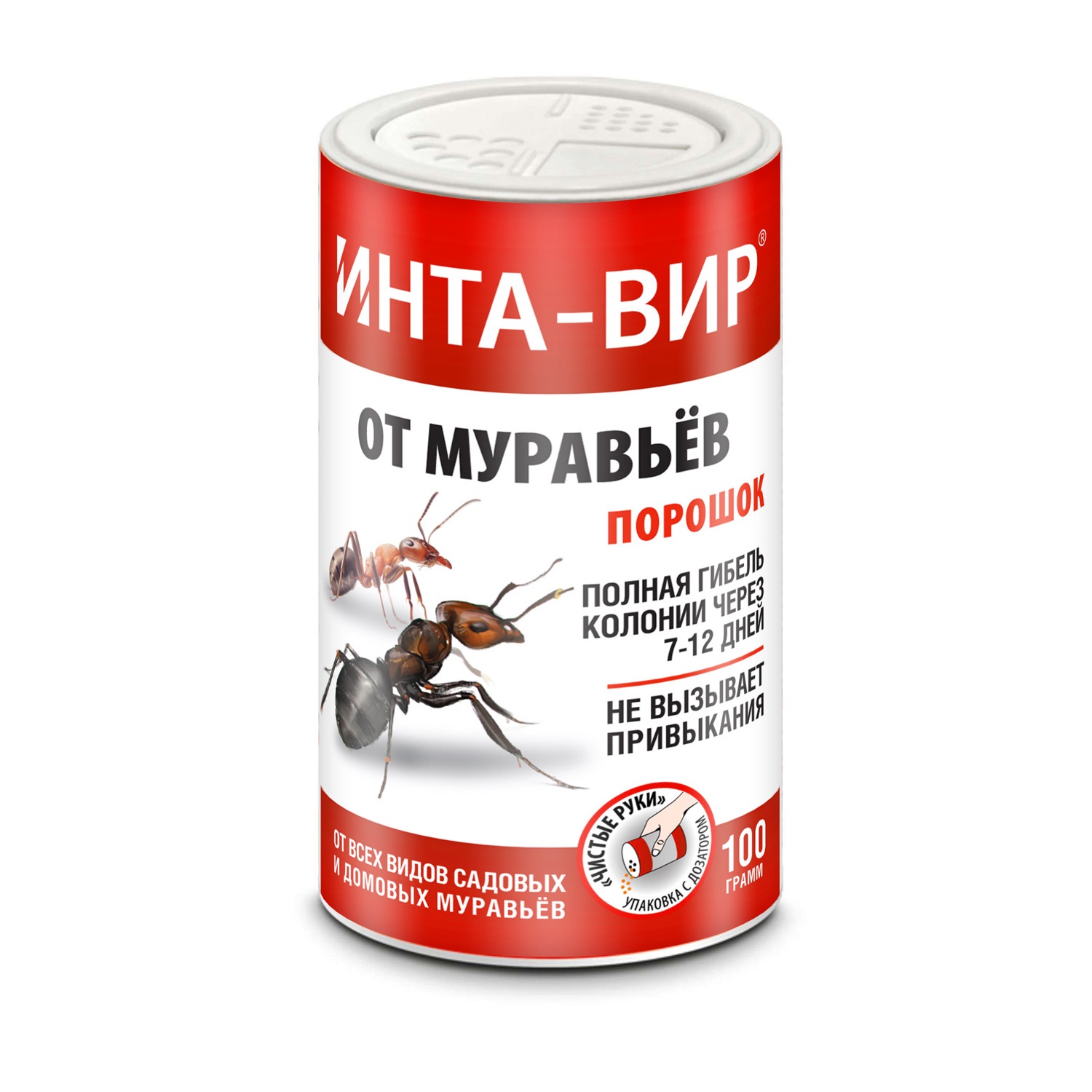 Инта Вир от муравьев в банке 100г (Фаско)(15шт)