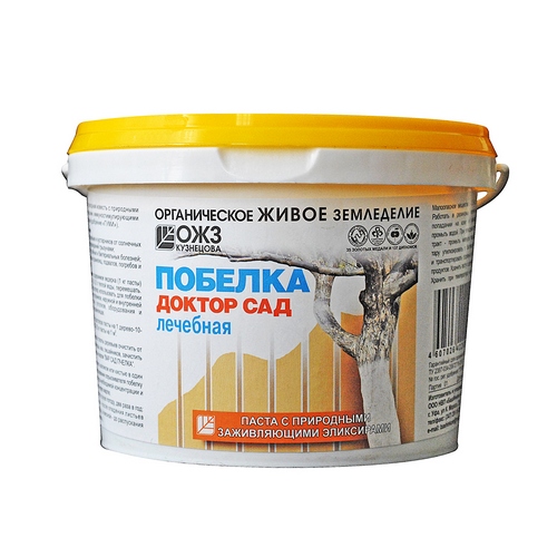 Краска 1л побелка ДОКТОР САД лечебная паста (БашИнком)(6шт)