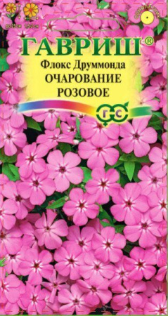 Флокс Друм Очарование розовое 0,05г (Гавриш)