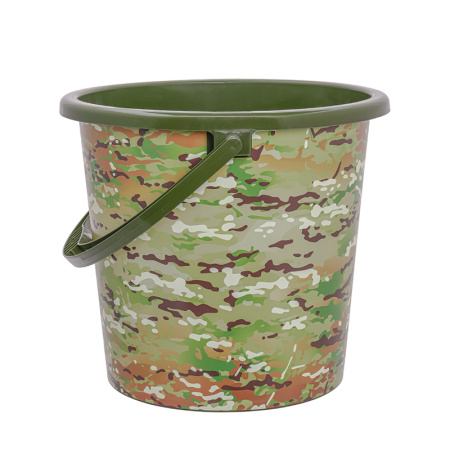 Ведро 10л пластик Камуфляж (ВМС)(10шт) 