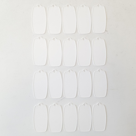 Бирка жетон (20шт/уп) (Меликян)